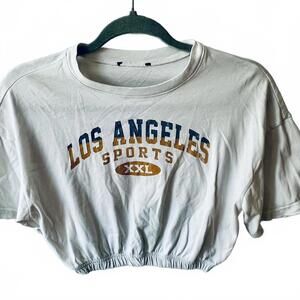 Forever21, Los Angeles cropped Sports Top. Size Small